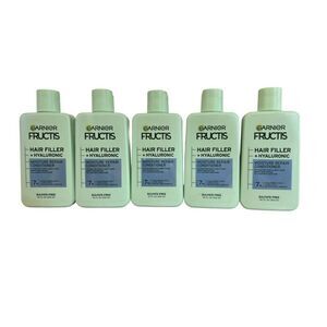5 Garnier Fructis hair filler + ceramide color repair conditioner 7% hyaluronic